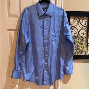 Kenneth Cole Classic Blue Dress Shirt